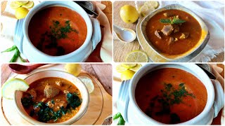 تحضير شوربة فريك (الشعير) باللحم tunisian soupe recipe #شربة_فريك #شربة_شعير #شربة