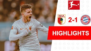 FC Augsburg - FC Bayern München  2-1 Highlights | Bundesliga - 2021/2022