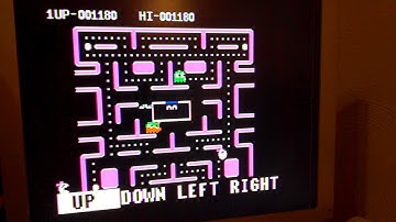 One Switch Ms.Pac-Man (Apple II Adaptive Firmware Card)