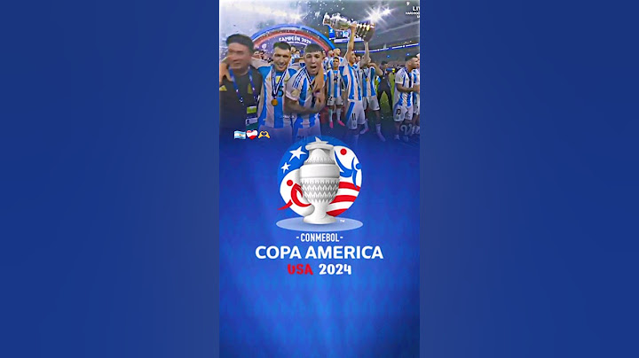 Argentina win copa America 2024 for record 16th time! Copa America winner. #argentina#messi