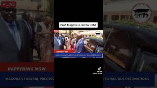 Prof. Magoha laid to rest