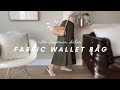 Fabric Wallet Bag by The Superior Labor