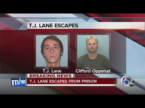 Chardon High School - 11PM: Chardon High School shooter T.J. Lane has escaped from prison with another inmate
