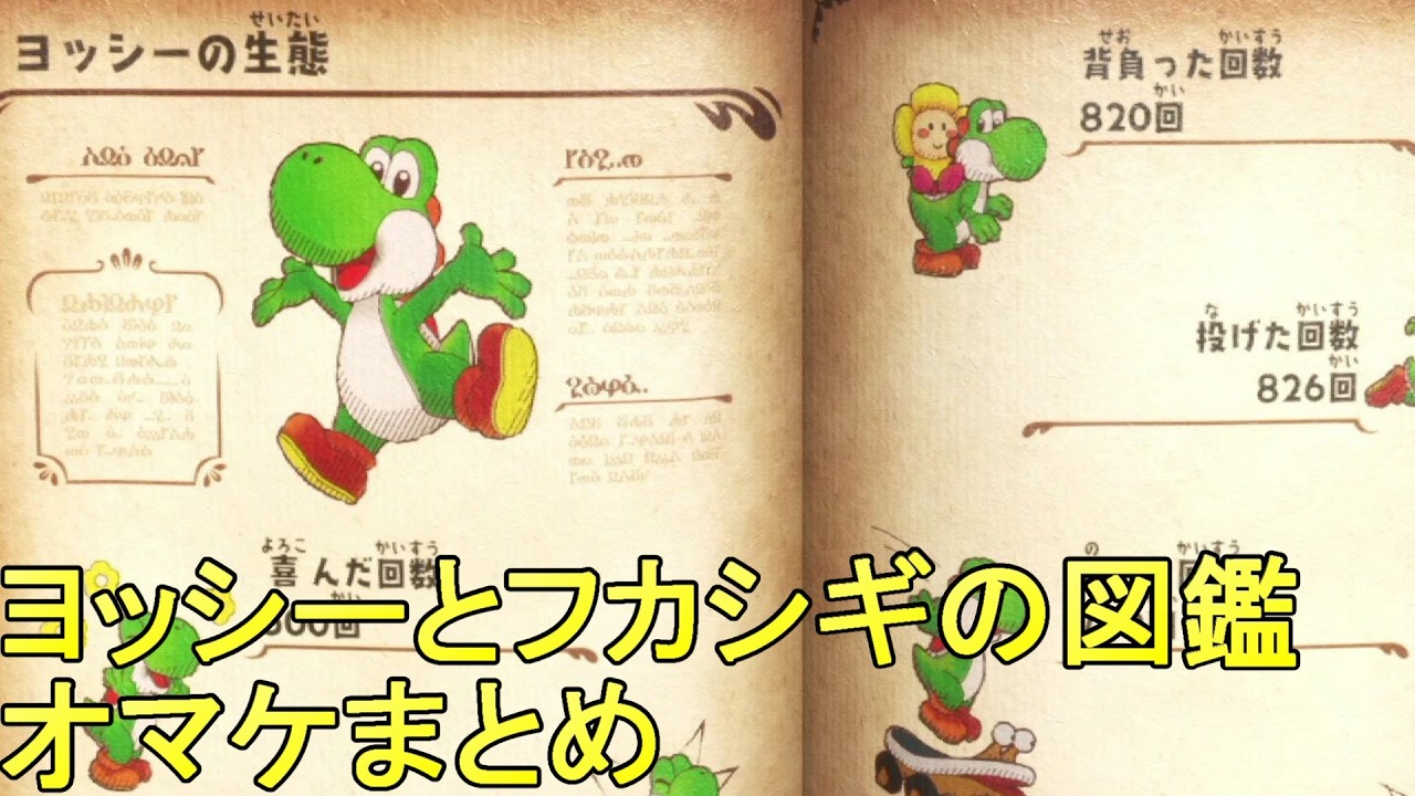 Yoshi and the Encyclopedia of Mysteries: A Compilation of Rewards