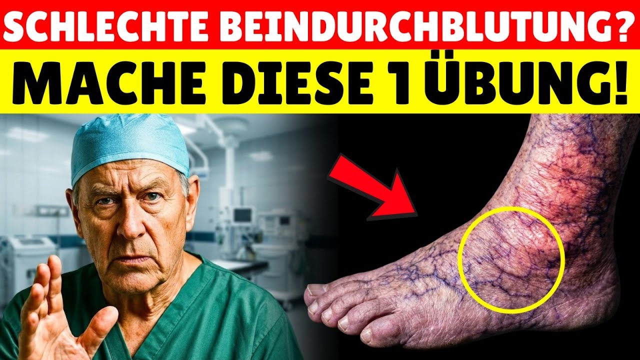 Chirurg ENTHÜLLT: Machen Sie DIESE 1 Übung Für Schlechte Beindurchblutung Nach 60
