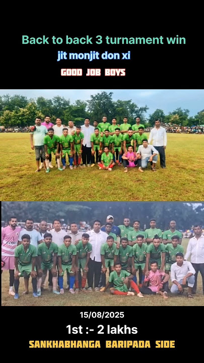 Jit Monjit Don Xi Again Today Champion Sankhabhanga Baripada #footballshorts #sadhumarandi #football