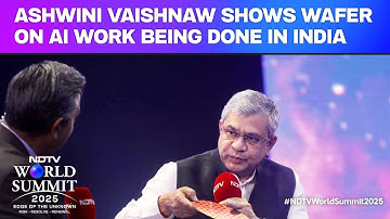 Ashwini Vaishnaw | "India Working On 2 nm Chip": Ashwini Vaishnaw Shows 