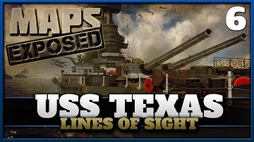 USS Texas Lines of Sight & Secret Spots! | Cod WW2 Maps Exposed #6