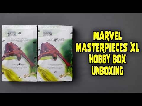 Upper Deck Skybox Marvel Masterpieces XL Hobby Box Unboxing - YouTube