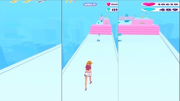 Makeover Run - Gameplay Part 1 All Levels 56-57 (Android, iOS)