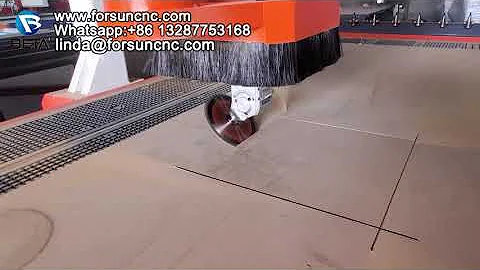 ATC CNC Router with C Axis and Duo Aggregate & Saw Cutting