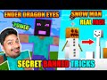 MINECRAFT SECRET BANNED TRICKS TRY AT OWN RISK !!!