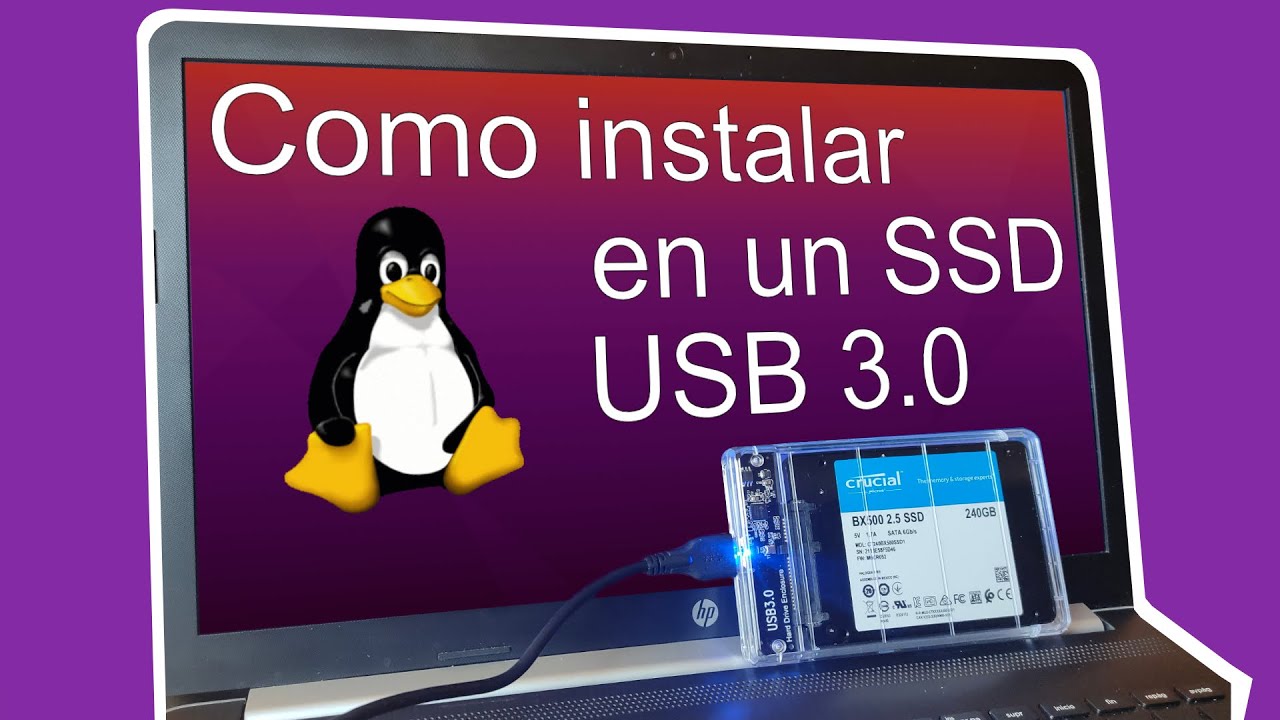 Como instalar Windows 10 en disco duro externo USB 3.0 SSD - YouTube
