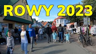 ROWY nad polskim morzem: Spacer przez PIĘKNĄ nadmorską wieś do PLAŻY, a później bulwarem do RÓWKA