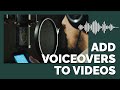 How to add and edit voice overs ins make a voiceover  voice cloning tutorial