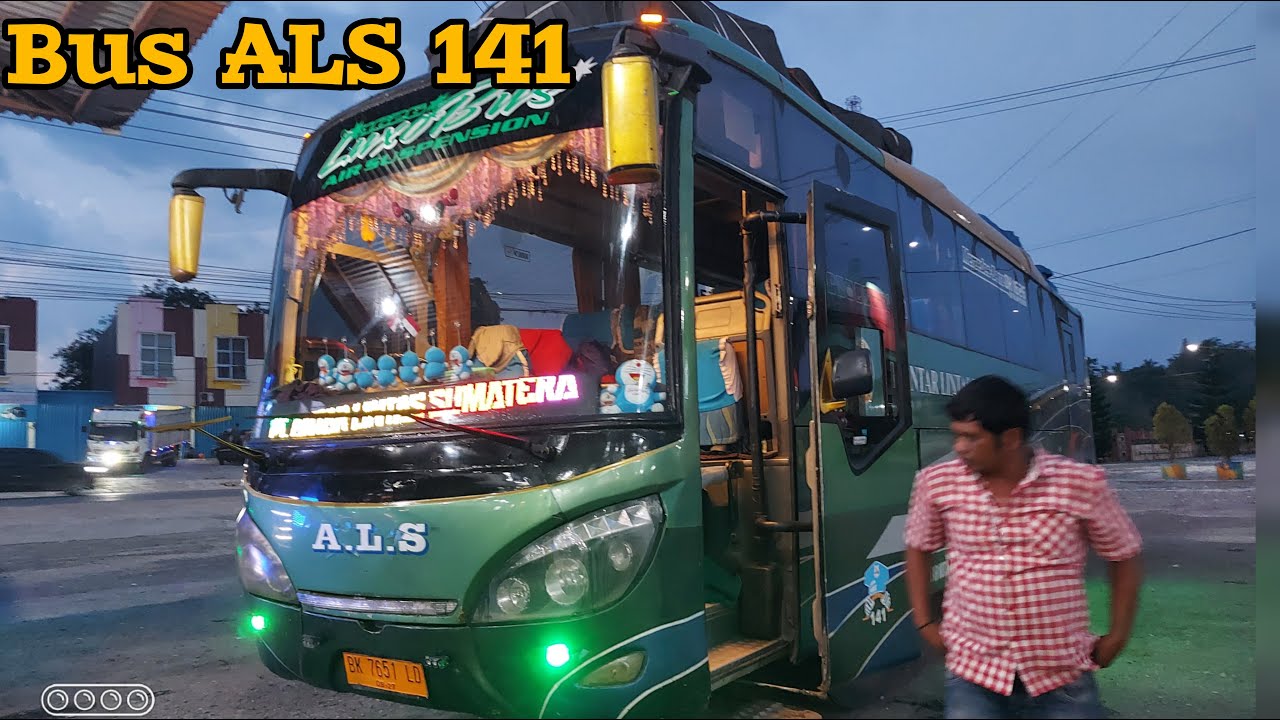 Mengisi Trip Peganti Bandung..⁉️ Bus Als 141 Beistirahat di #rmsiangmalamprabumulih..‼️