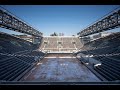 A rolandgarros les travaux pour la toiture du suzannelenglen