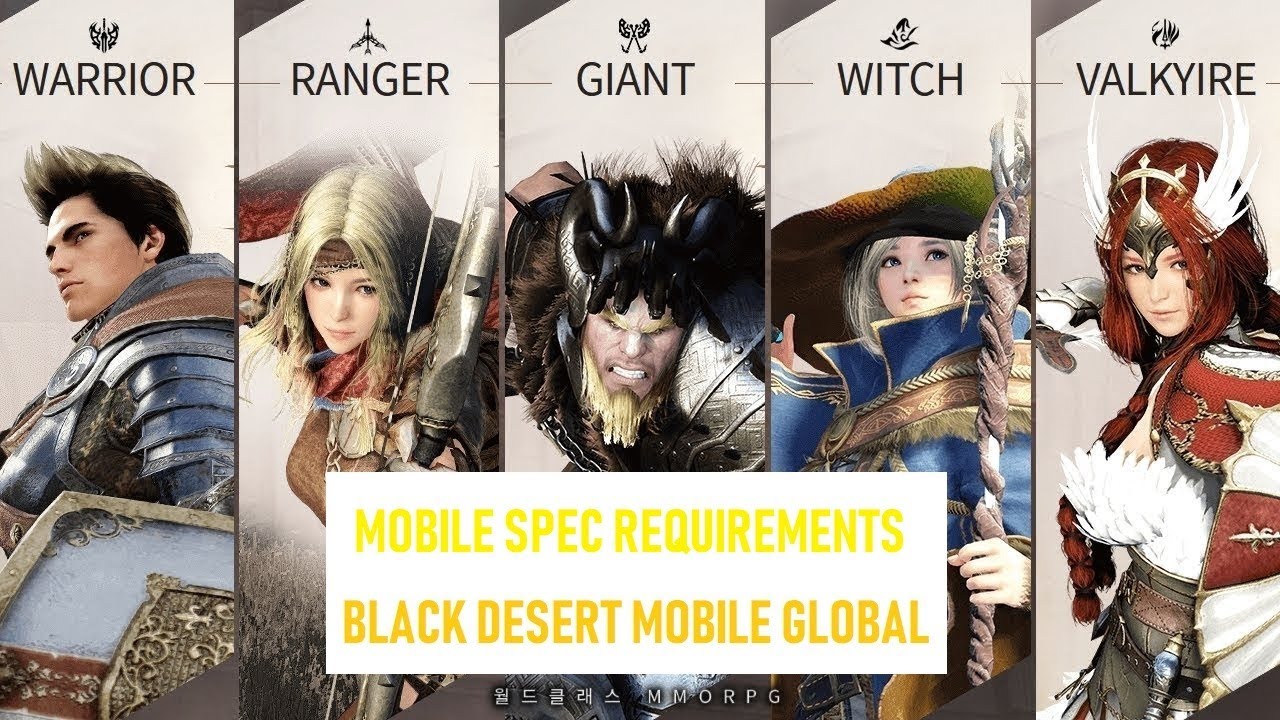 black desert spec  2022 New  Black Desert Mobile System Requirements