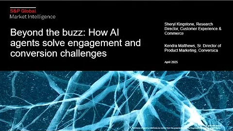 Beyond the Buzz: How AI Agents Solve Engagement & Conversion Challenges Webinar