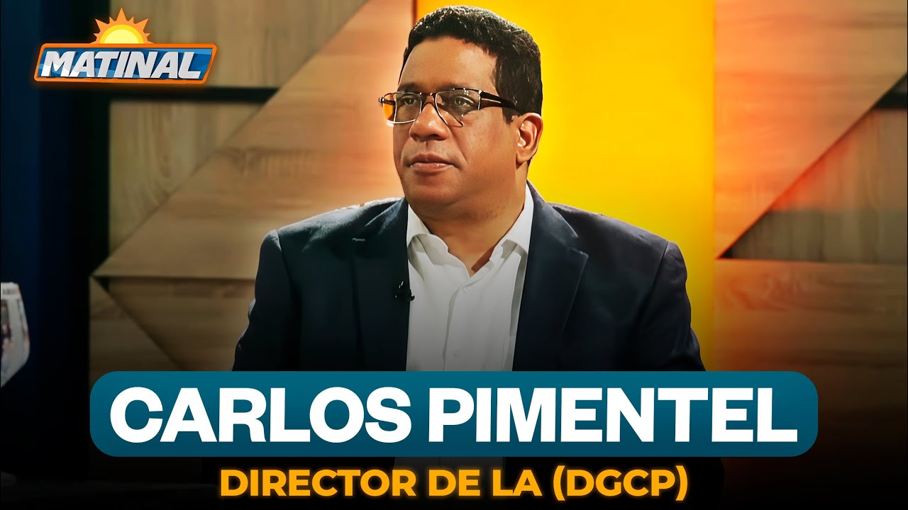 Carlos Pimentel - director de la Dirección de Compras y Contrataciones Públicas | Matinal