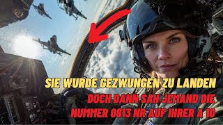 Sie wurde gezwungen zu landen – doch dann sah jemand die Nummer 0813 NR auf ihrer A 10