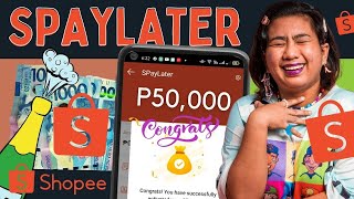 SPAYLATER Shopee Review - Activation 🔥🔥 Instant Approval Ba? 🔥🔥  Shop Now Pay Later Na!