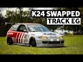 K24 Swapped Honda Civic Wheel-to-Wheel Track Warrior