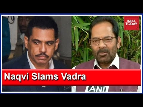 Robert Vadra Is Joker In Priyanka – Rahul Political Circus: BJP leader MA Naqvi
