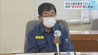 岐阜県が緊急事態宣言を国に要請へ　酒類納入業者などに１０万円支給