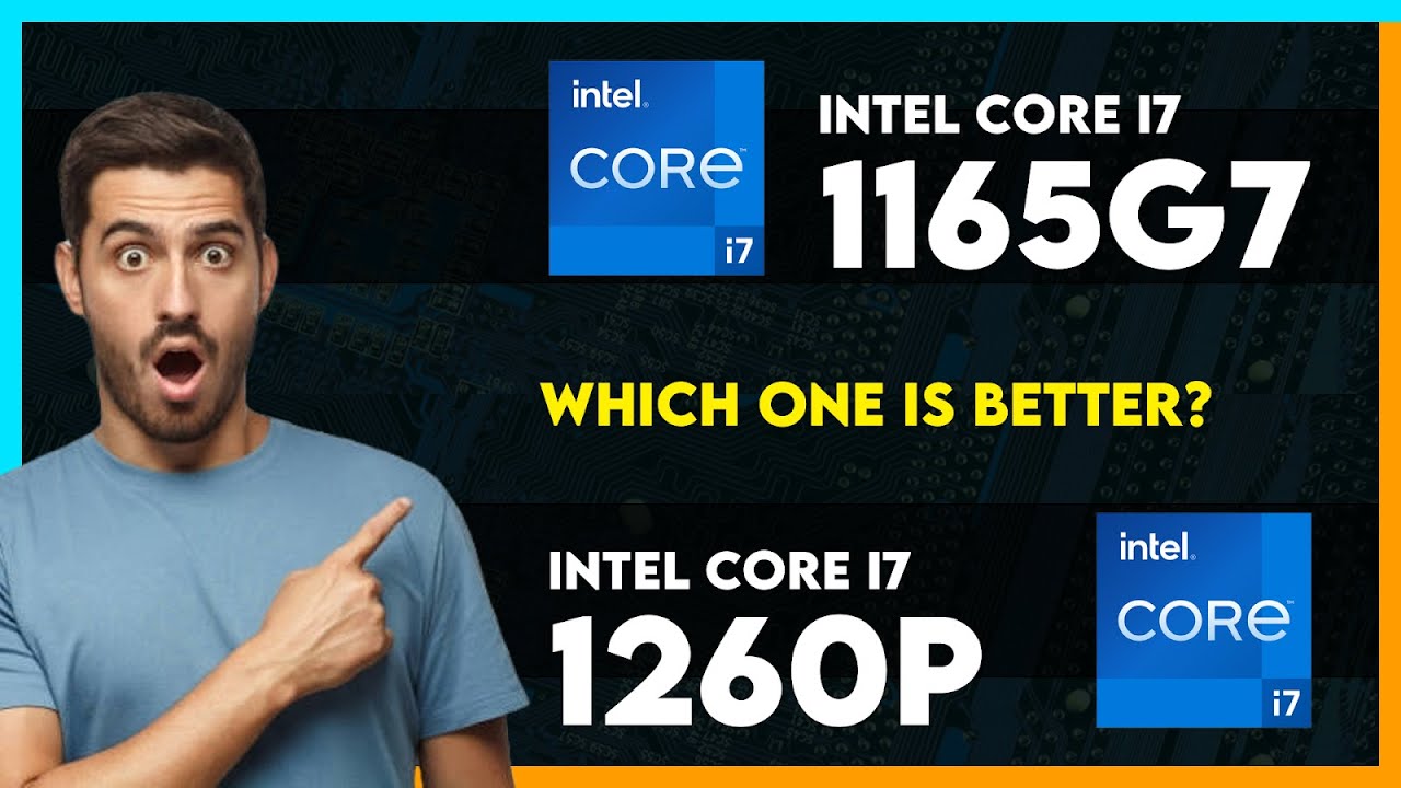 Intel Core i7 1165G7 vs Intel Core i7 1260P Comparison - YouTube