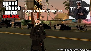 Fivem POLICE Vehicle | GTA SAMP RP