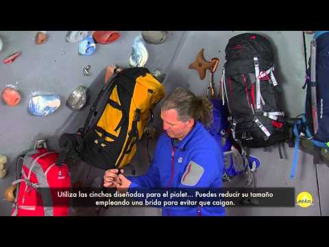 Video: Cómo colocar bastones de senderismo en la mochila
