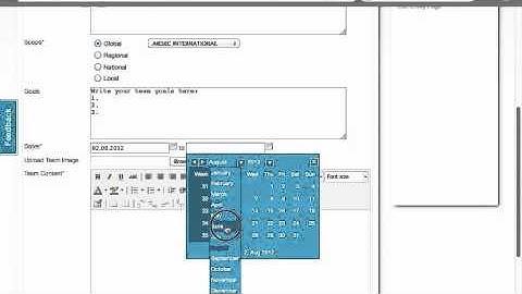 Creating and Approving a team