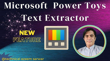 How to use Microsoft power toys text extractor