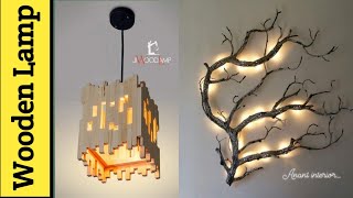 Part 149 Creative Wooden Wall Lighting Fixtures Ideas / Wooden lamp | Wall Lamp | Wall Sconces