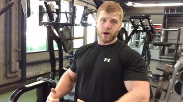 How to: Hammer Strength High Row | RISE Athletic Performance