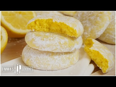 Soft Lemon Cookie Recipe ( Melt in your mouth Cookies )