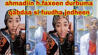 Ahmadiin aggaro haadha faxeen ati durbaa si fuudha jedheen gurbaatti nama taatuu miiti🤣🤣