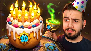 The Hearthstone 10 Year Anniversary Challenge