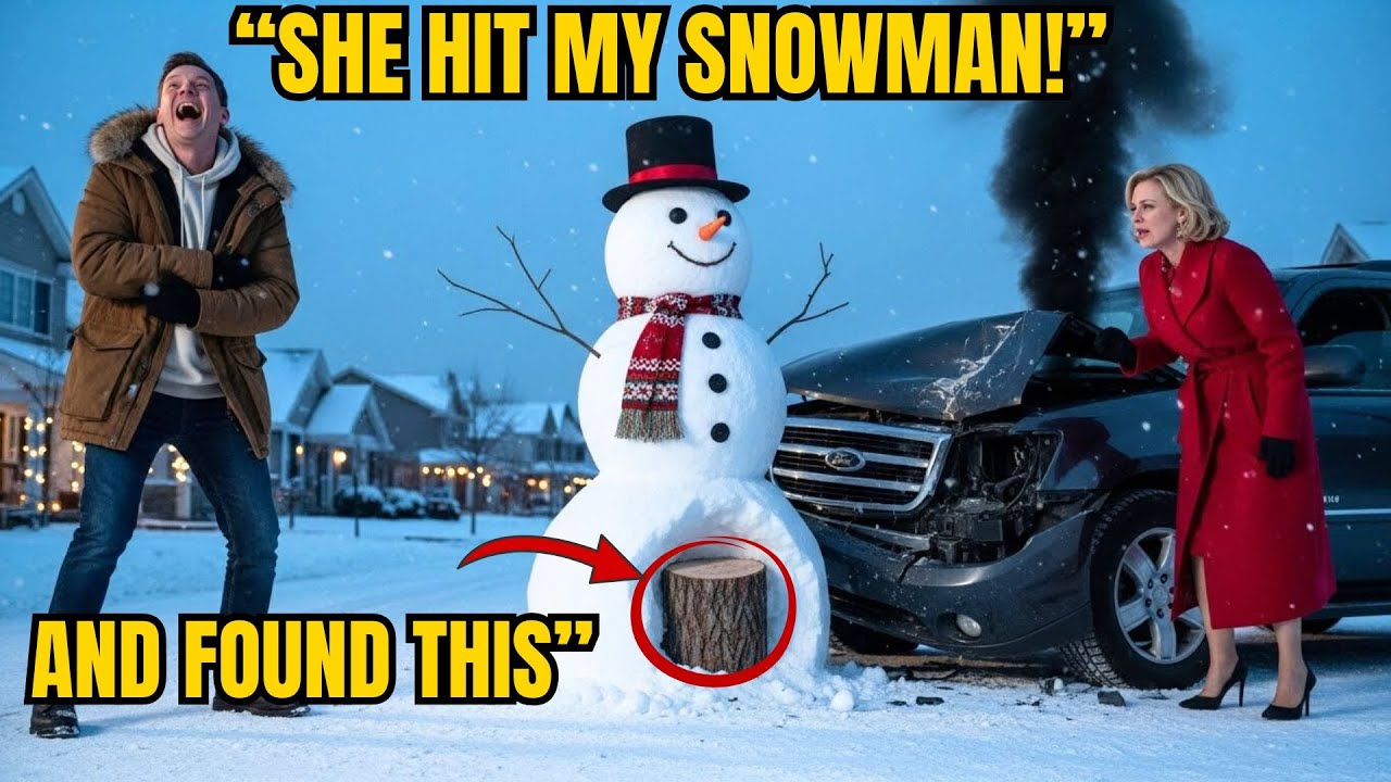 HOA Karen Floored It Through My Snowman — Had No Idea What I Hid Underneath