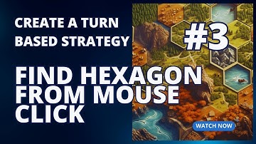 Unity Tutorial: Convert Mouse Clicks to Hex Grid in Turn-Based Strategy Game Creation (FIXED)