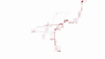 Processing Sketch : Blob : Follow : Flow Away