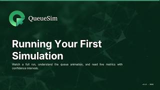 Running your First Simulation