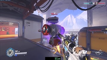 Overwatch Practice Range: Ana - 24.540 (Former WR)