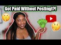 MY FIRST 3 YOUTUBE PAYCHECKS | How Much I Got Paid After Not Posting For A Month!