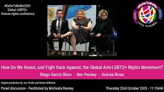 Panel: How Do We Resist, and Fight Back Against, the Global Anti-LGBTQ+ Rights Movement
