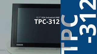 12.1” XGA Industrial HMI: TPC-312, Advantech (EN)