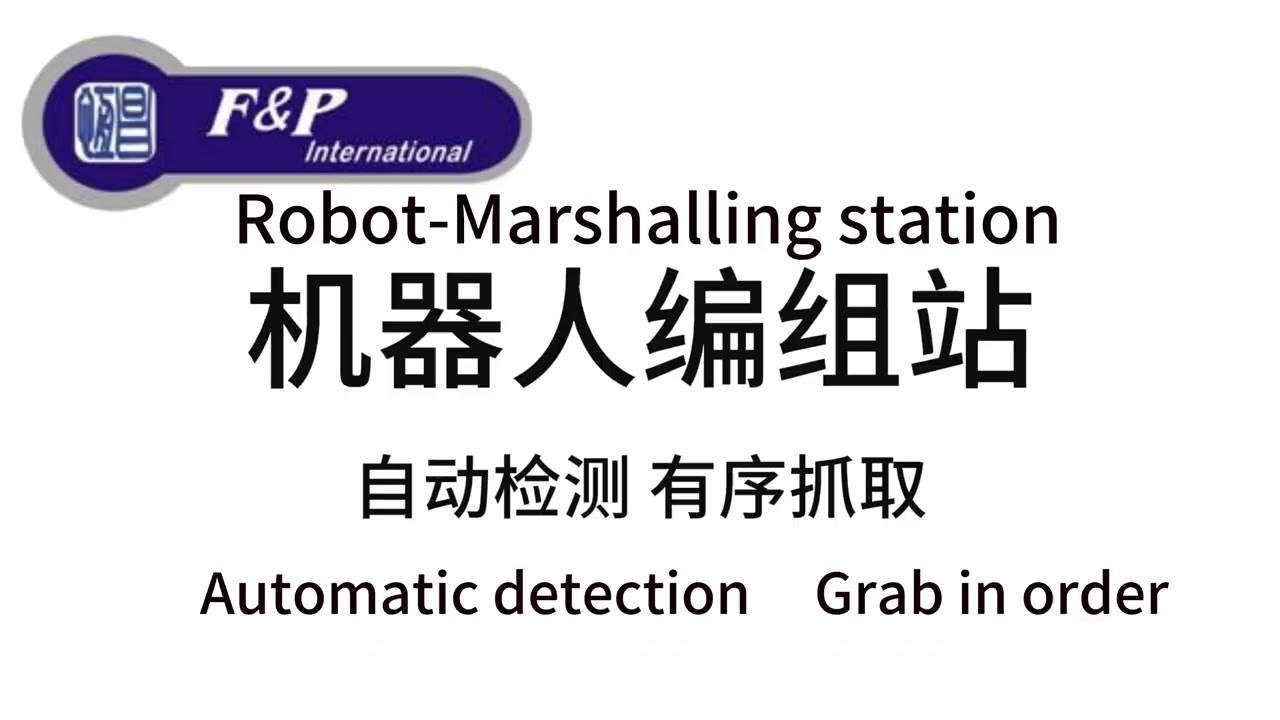 F&P Robot-Marshalling station