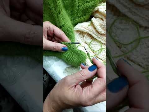 How to close a knit with a tubular closure