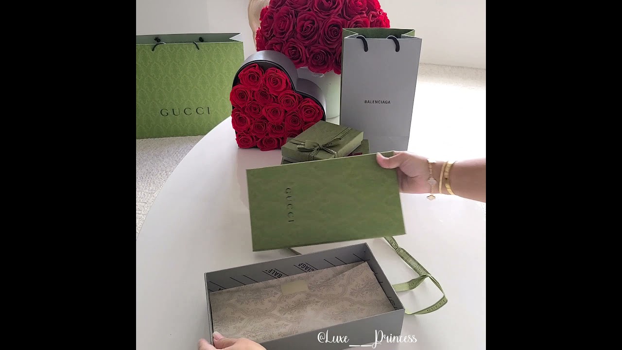 Gucci The Hacker Project Maxi Silk Neck Bow (GG x Balenciaga Collab)